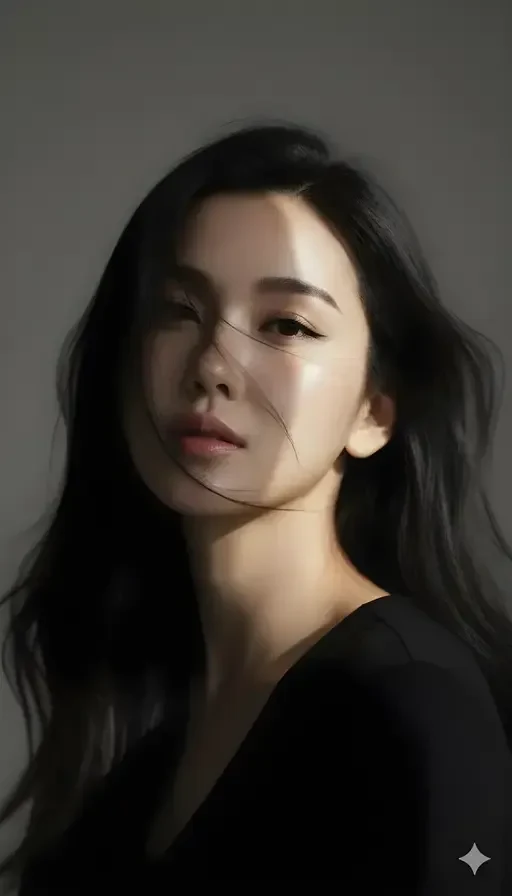 Korean Editorial Cinematic Portrait