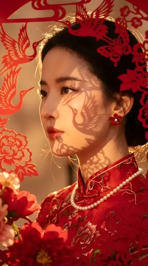 New Chinese Style Cheongsam Portrait
