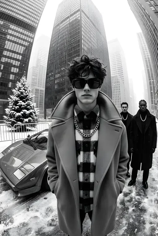 Winter Urban Fashion Editorial