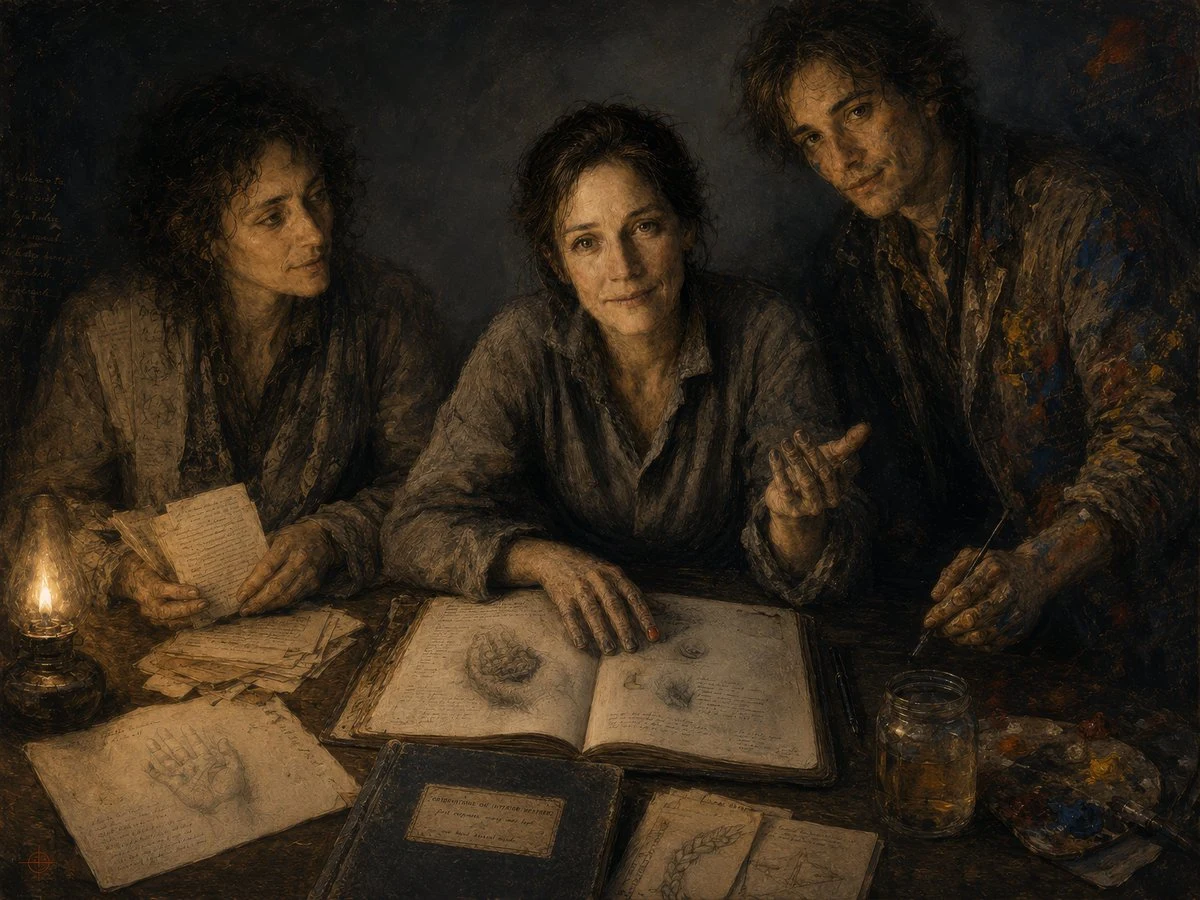 Old Master Style Group Portrait