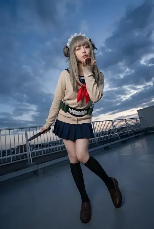 My Hero Academia Cosplay Rooftop
