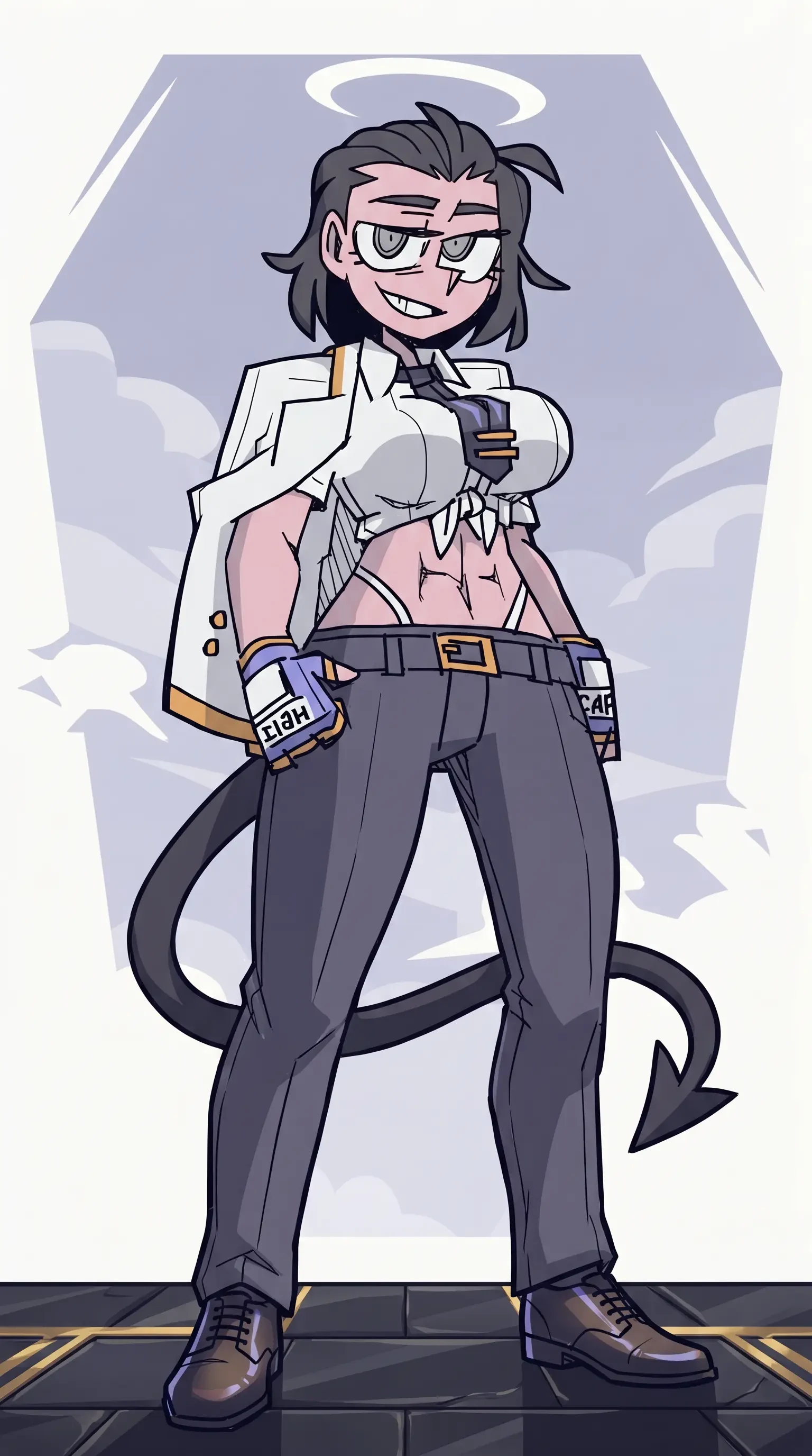Anime Demon Character Concept Art