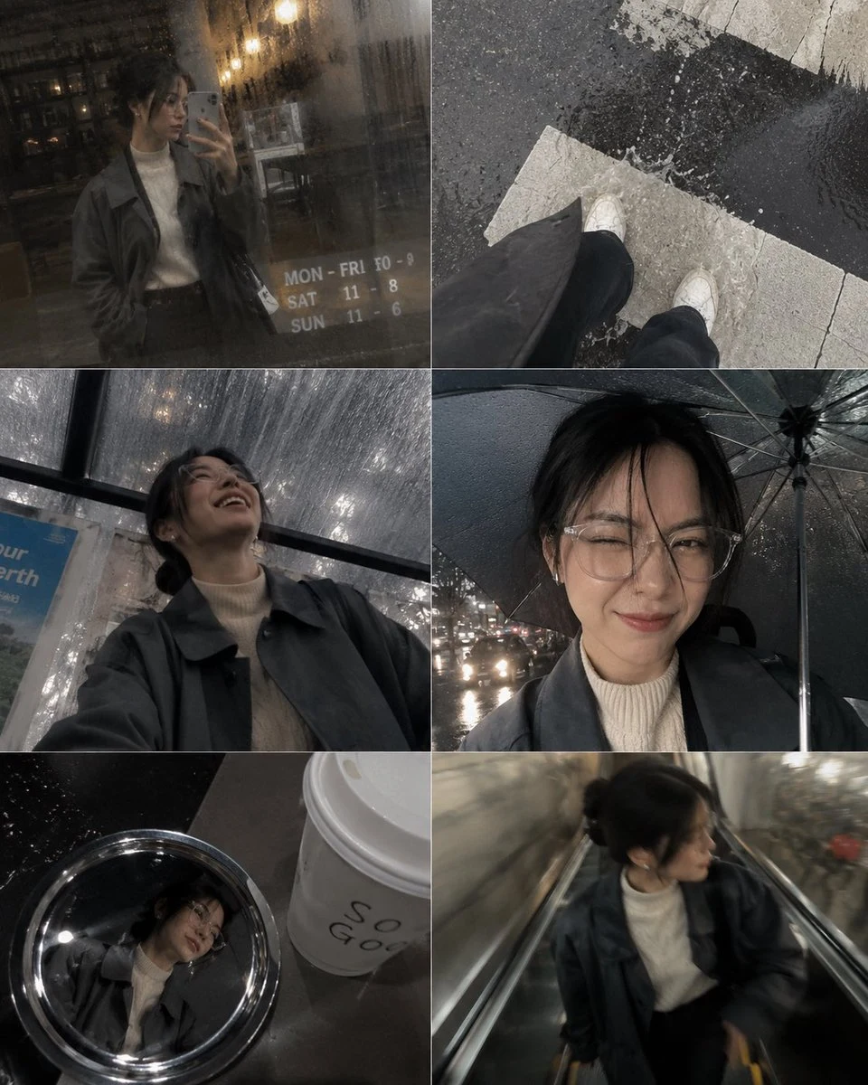 Candid Phone Gallery Photo Collage
