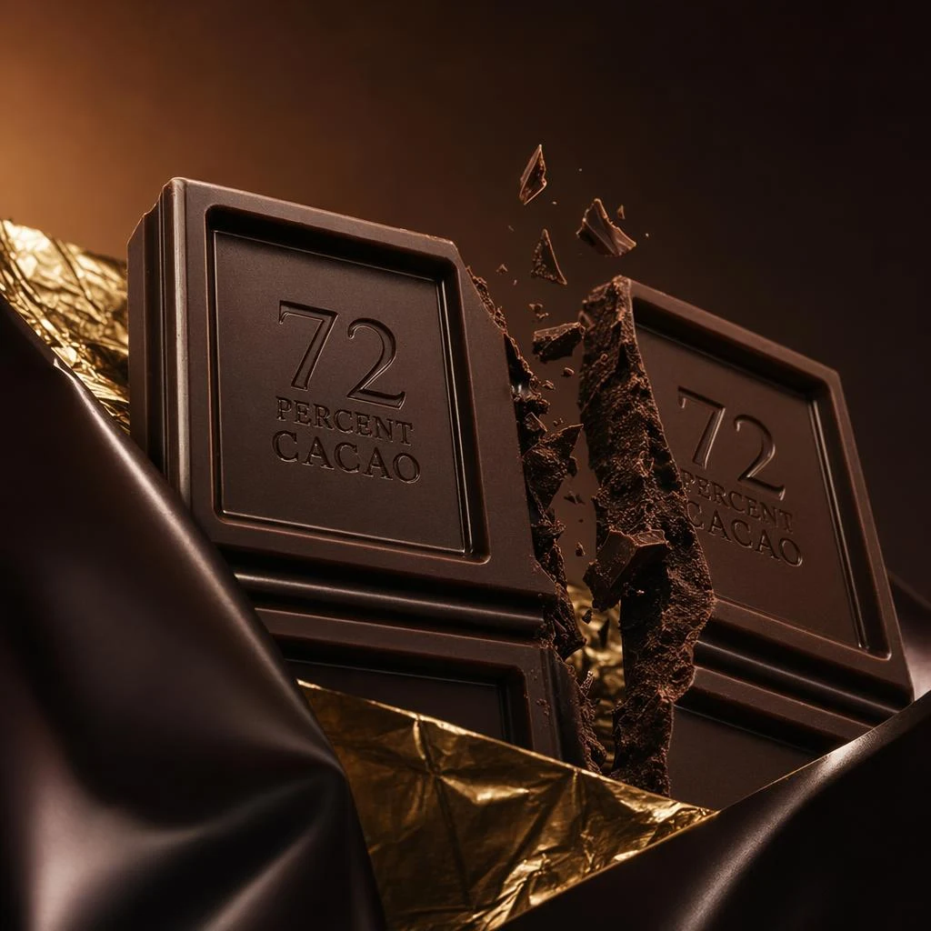 dark-chocolate bar product render