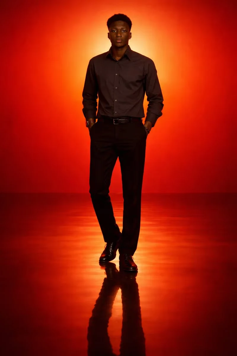 Cinematic Minimal Silhouette Portrait
