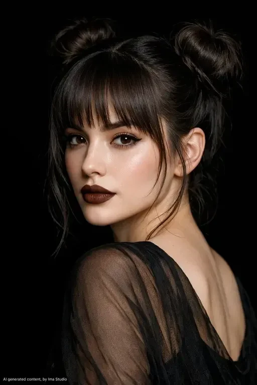 Stylish Editorial Beauty Portrait