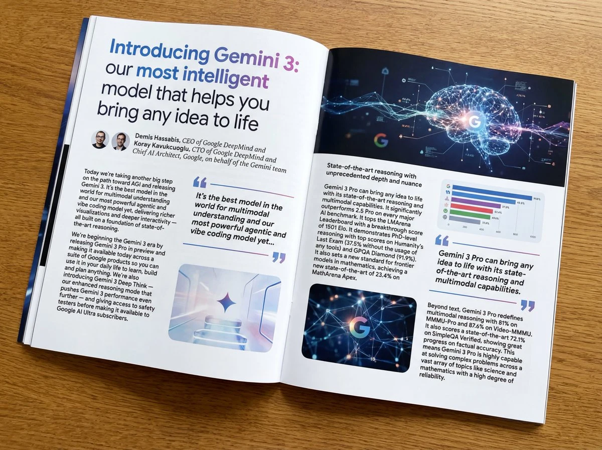 Magazine Article Layout Design