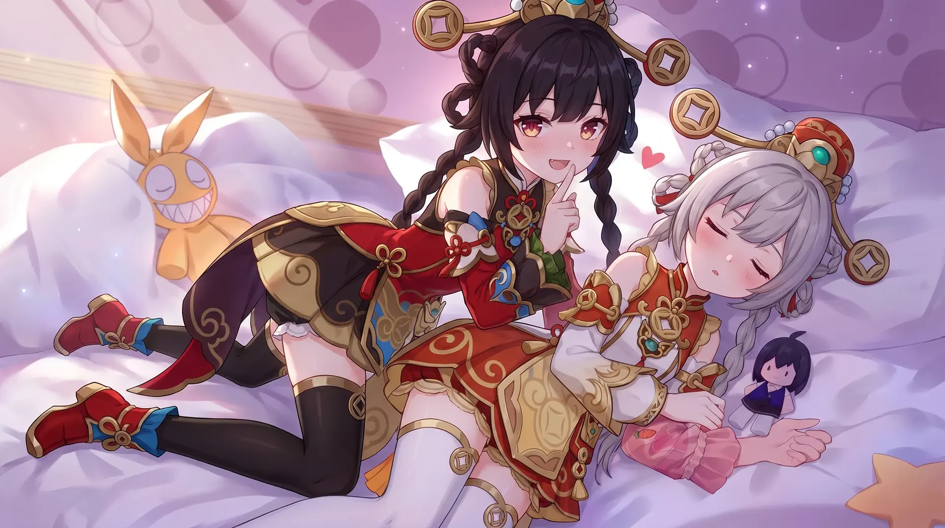 Anime Character Swap Illustration