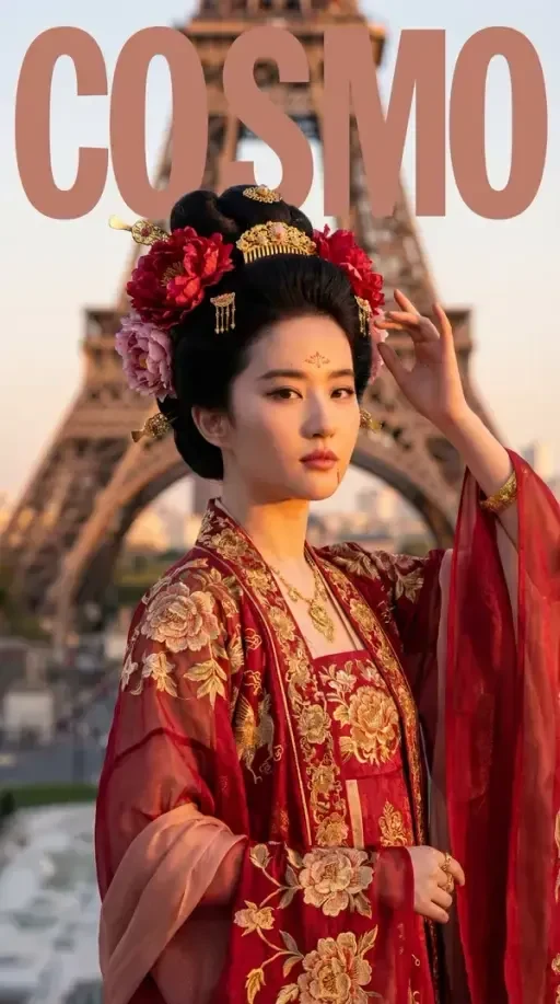 Tang Dynasty Princess in Paris Fashion Cover
