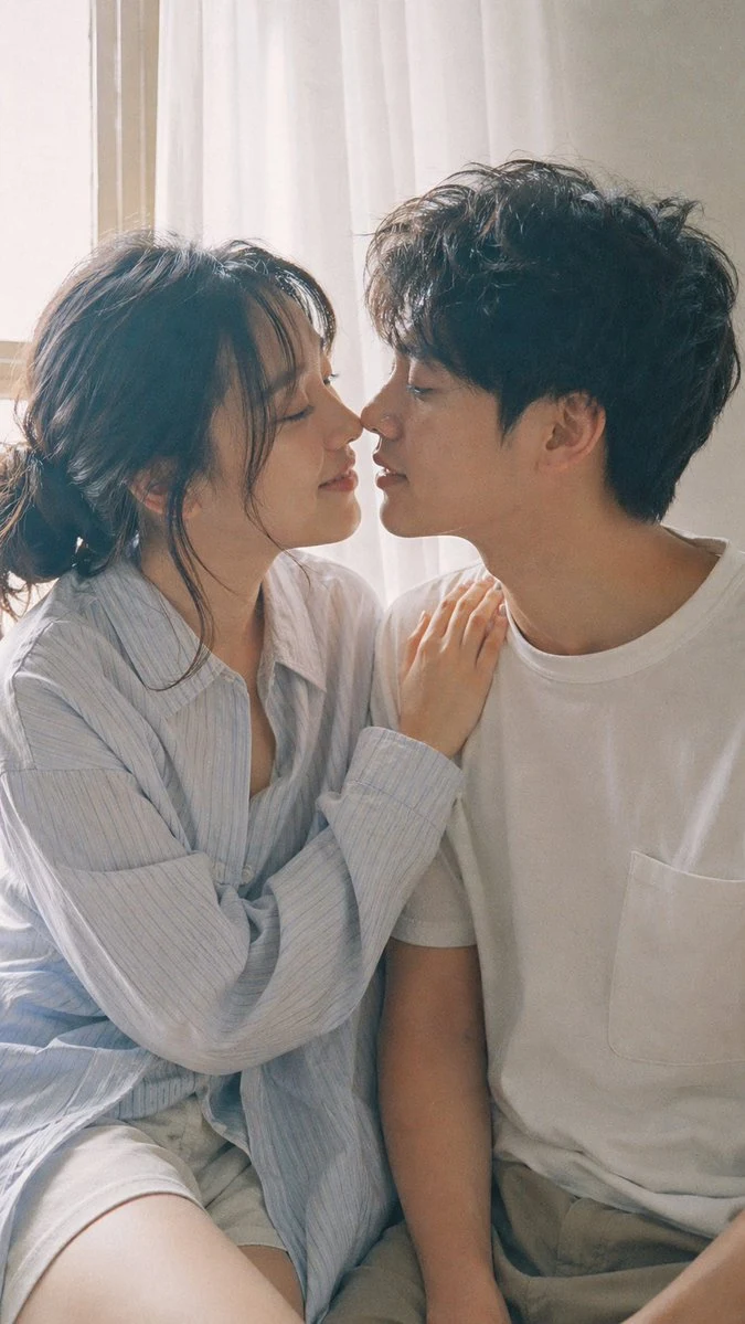 Fujifilm Style Japanese Couple Portrait
