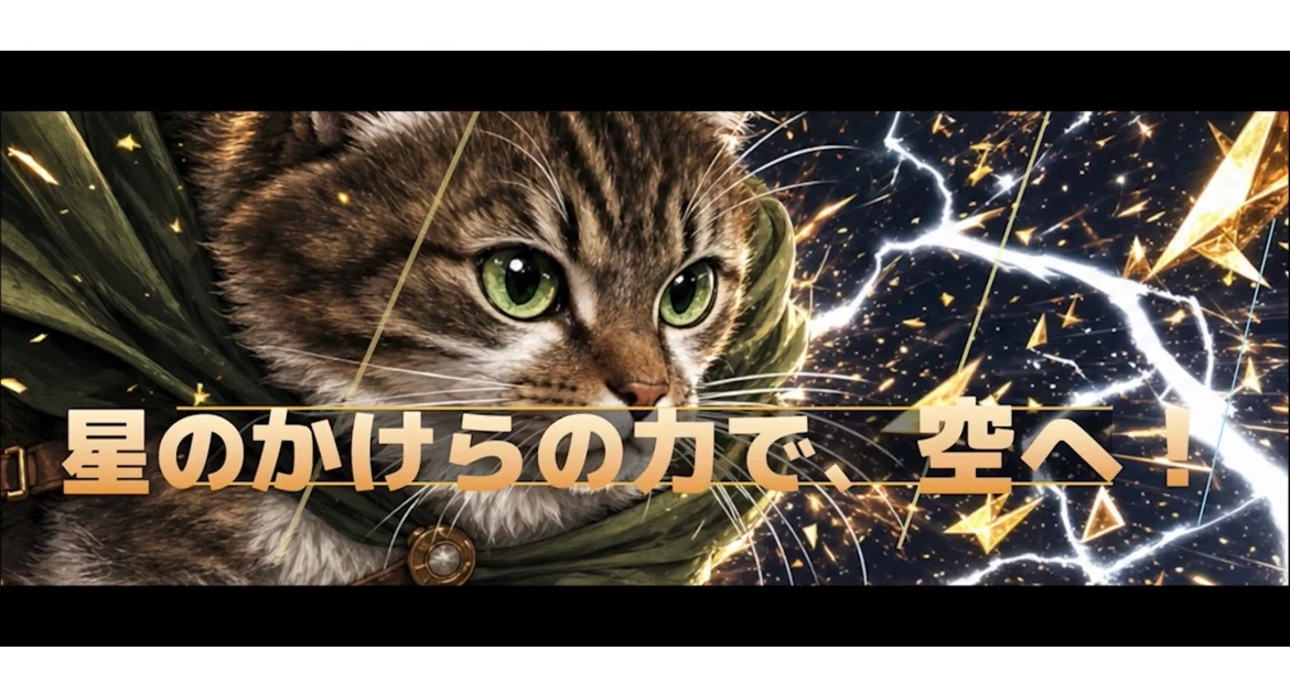 Heroic Cat RPG Cinematic Banner