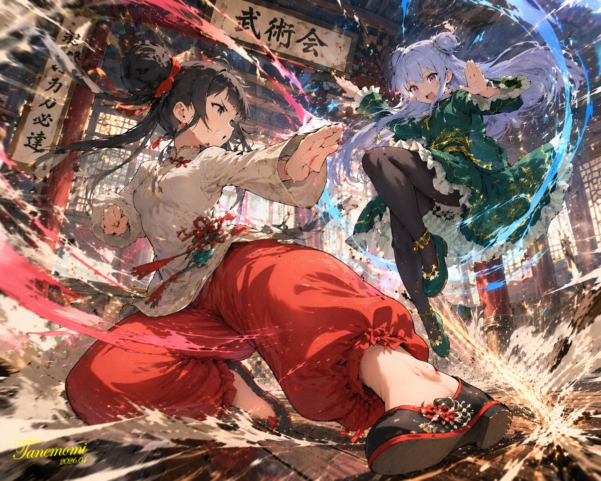 Anime Martial Arts Battle Duel